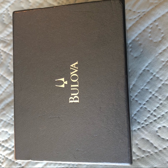 Bulova Stainless Steel Mother of Pearl Watch - Picture 3 of 12